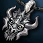 Damaged Antharas' Earring
