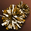 Golden Cheer Pompoms